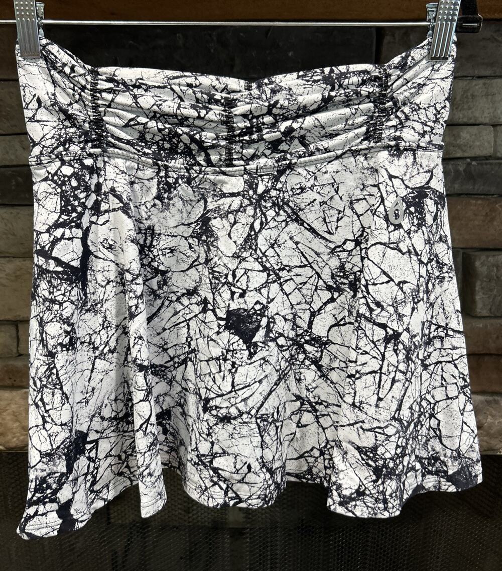 Women’s DONA JO Black/White Tennis Pickleball Skort Skirt Size 2 *A12